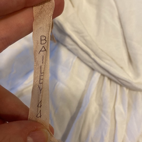 Bailey 44 One Shoulder Ruched Bodycon Dress Women Medium Rayon Spandex - Picture 3 of 5